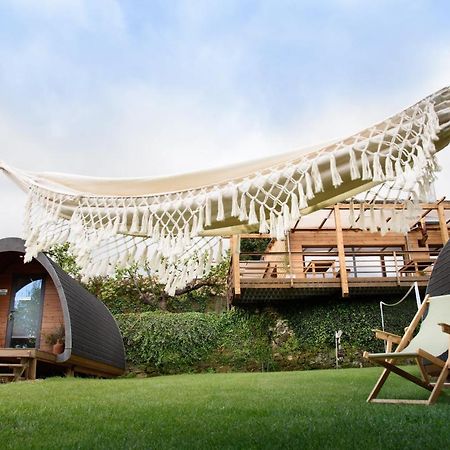 Отель Glamping Hills Santa Comba de Rossas Экстерьер фото