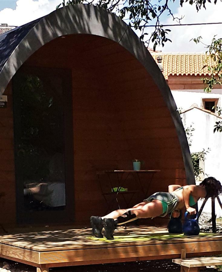 Отель Glamping Hills Santa Comba de Rossas Экстерьер фото